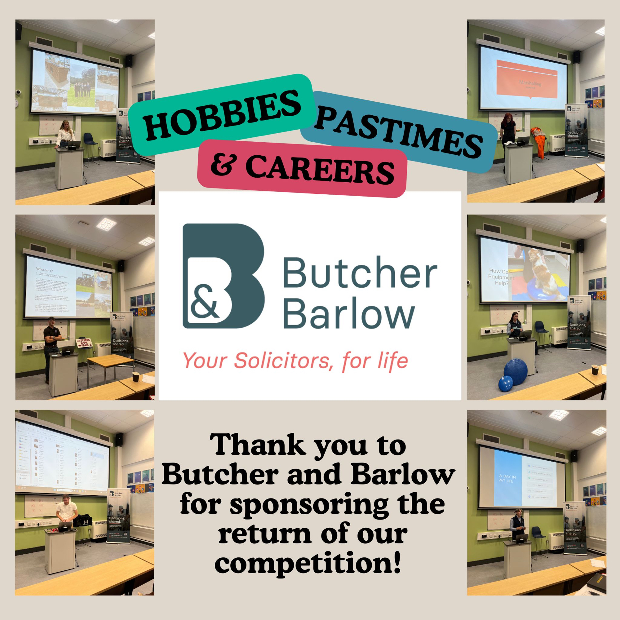Hobbies, Pastimes and Careers Competition